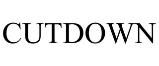 CUTDOWN