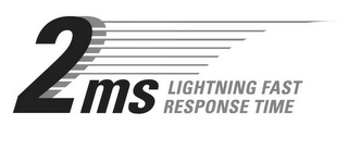 2MS LIGHTNING FAST RESPONSE TIME