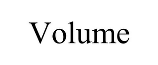 VOLUME