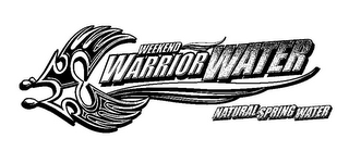 WEEKEND WARRIOR WATER NATURAL SPRING WATER
