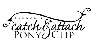 JANNON'S CATCH & ATTACH PONY CLIP