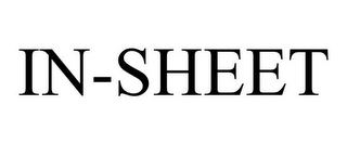 IN-SHEET