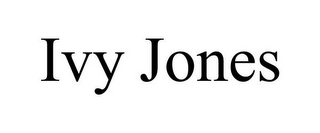 IVY JONES