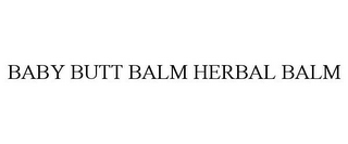 BABY BUTT BALM HERBAL BALM