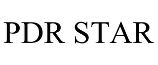 PDR STAR