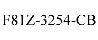 F81Z-3254-CB