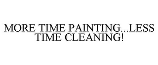 MORE TIME PAINTING...LESS TIME CLEANING!