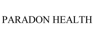 PARADON HEALTH