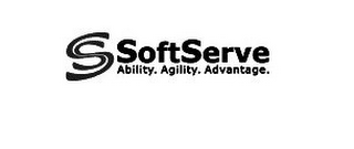 SS SOFTSERVE ABILITY.AGILITY.ADVANTAGE.