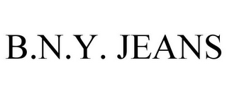 B.N.Y. JEANS