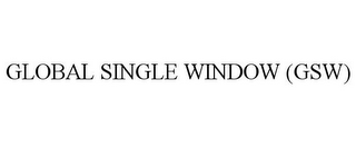 GLOBAL SINGLE WINDOW (GSW)