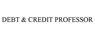 DEBT & CREDIT PROFESSOR