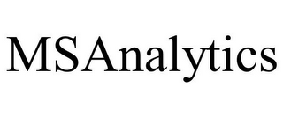 MSANALYTICS