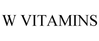 W VITAMINS