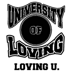 UNIVERSITY OF LOVING LOVING U.
