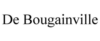 DE BOUGAINVILLE