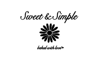 SWEET & SIMPLE BAKED WITH LOVE