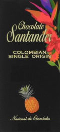 CHOCOLATE SANTANDER COLOMBIAN SINGLE ORIGIN NACIONAL DE CHOCOLATES