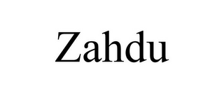 ZAHDU