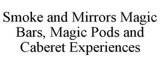 SMOKE AND MIRRORS MAGIC BARS, MAGIC PODS AND CABERET EXPERIENCES