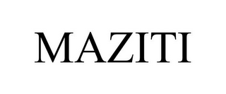 MAZITI