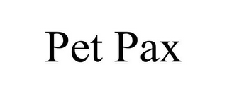 PET PAX