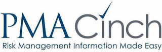 PMA CINCH RISK MANAGEMENT INFORMATION MADE EASY