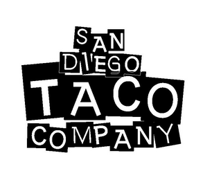 SAN D1EGO TACO COMPANY