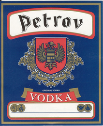 PETROV ORIGINAL VODKA VODKA