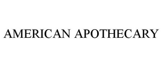 AMERICAN APOTHECARY