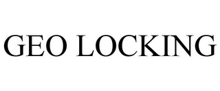 GEO LOCKING