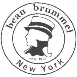 BEAU BRUMMEL NEW YORK SINCE 1959