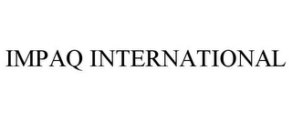 IMPAQ INTERNATIONAL