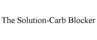 THE SOLUTION-CARB BLOCKER