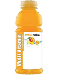 MULTI VITAMIN ENHANCED WATER WITH VITAMINS A, C, E, B3, B5, B6, B12 MANGO PASSION