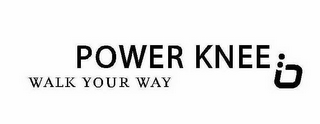 POWER KNEE B WALK YOUR WAY