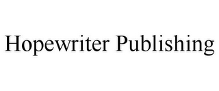 HOPEWRITER PUBLISHING