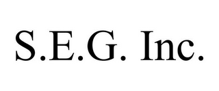 S.E.G. INC.