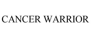 CANCER WARRIOR