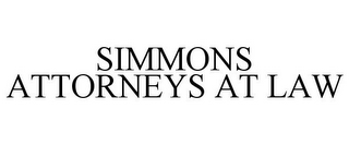 SIMMONS ATTORNEYS AT LAW