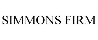 SIMMONS FIRM