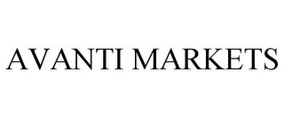 AVANTI MARKETS