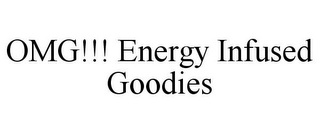 OMG!!! ENERGY INFUSED GOODIES