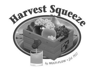 HARVEST SQUEEZE BY MULTI-FLOW · EST 1937