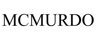 MCMURDO