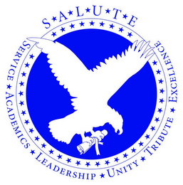 S*A*L*U*T*E SERVICE ACADEMICS LEADERSHIP UNITY TRIBUTE EXCELLENCE