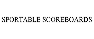 SPORTABLE SCOREBOARDS