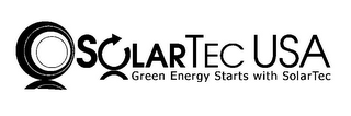 SOLARTEC USA GREEN ENERGY STARTS WITH SOLARTEC