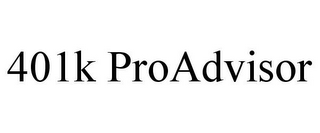 401K PROADVISOR