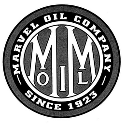 MM OIL MARVEL OIL COMPANY SINCE 1923